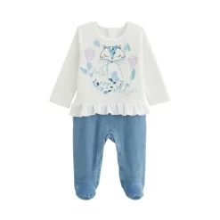 Pyjama bébé en velours Polarmoon
