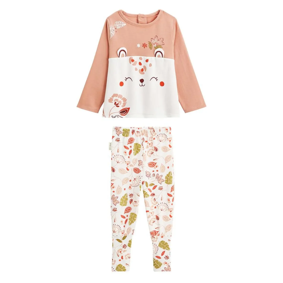 Pyjama enfant 2 pièces à pieds retroussables Mindanao