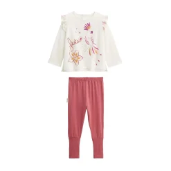 Pyjama enfant 2 pièces à pieds retroussables Fiesta