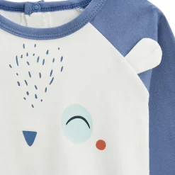 Pyjama enfant 2 pièces avec pieds retroussables Mexico