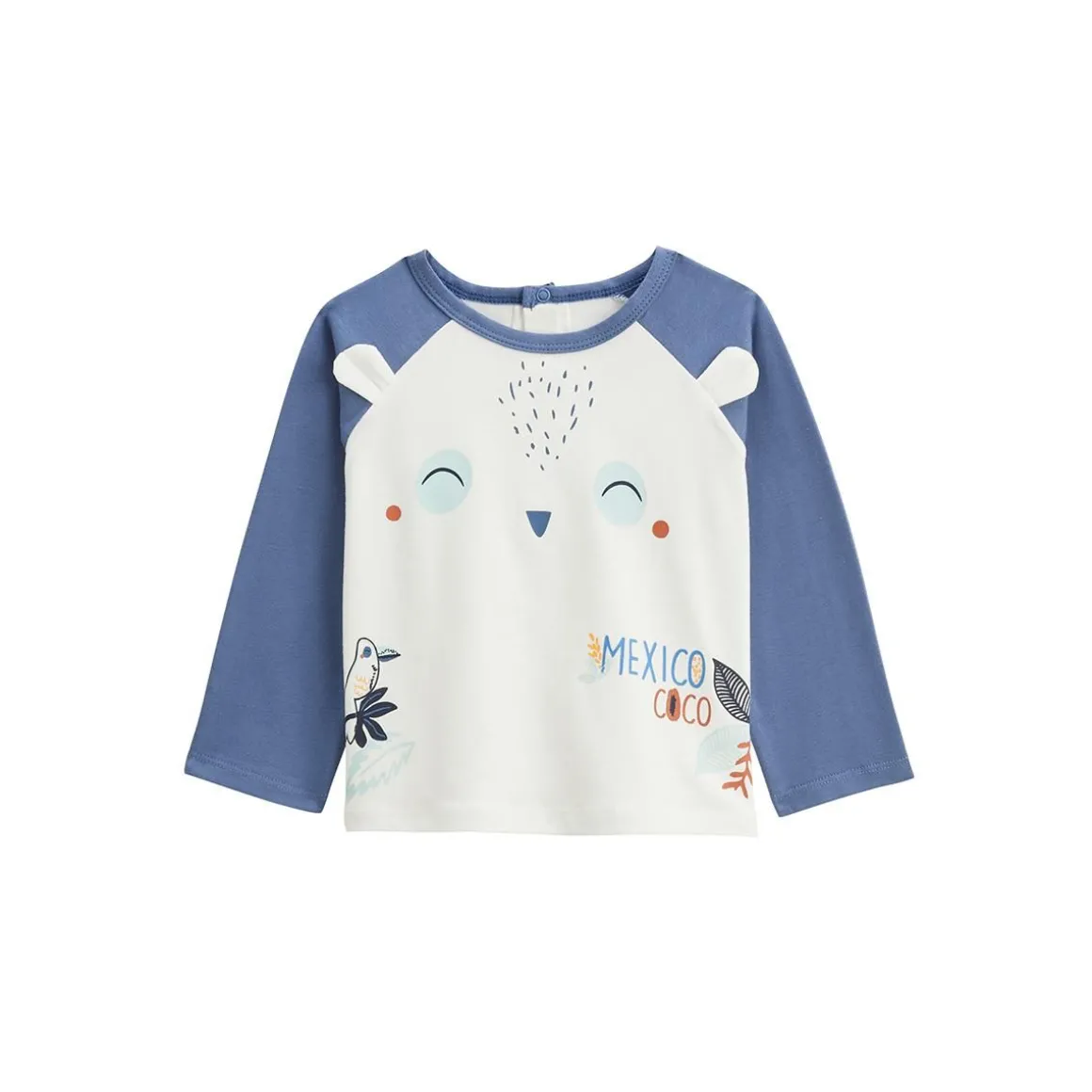 Pyjama enfant 2 pièces avec pieds retroussables Mexico