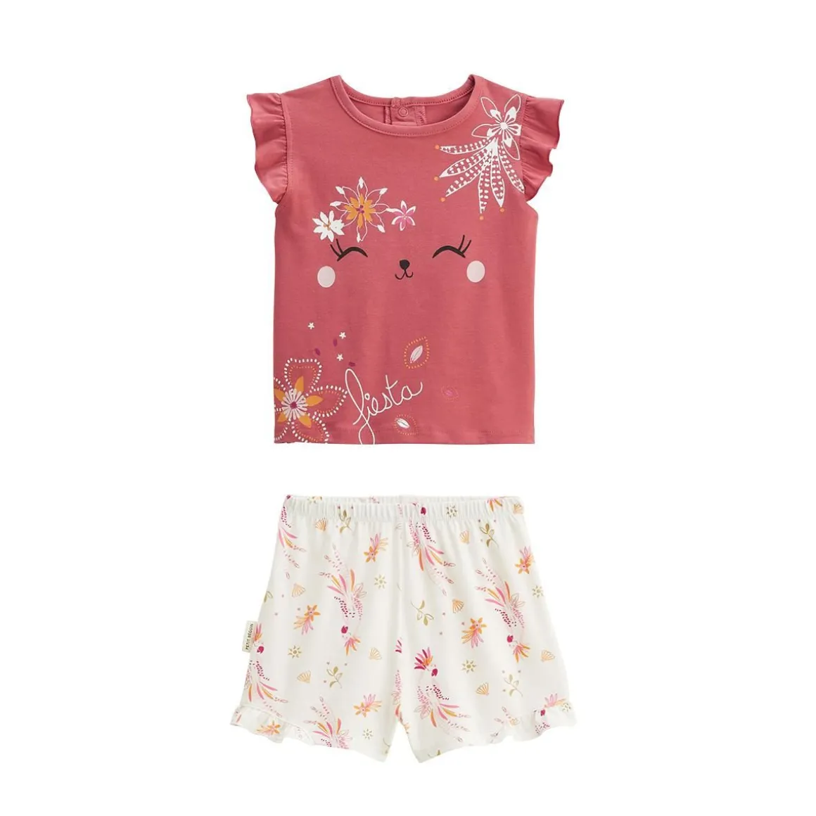 Pyjama enfant 2 pièces manches courtes Fiesta
