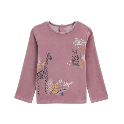 Pyjama enfant en velours Thaîs