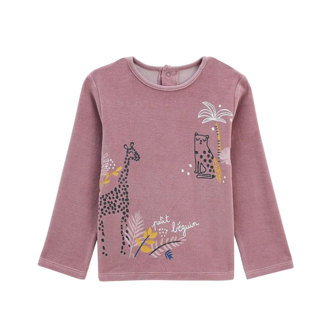 Pyjama enfant en velours Thaîs