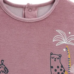 Pyjama enfant en velours Thaîs