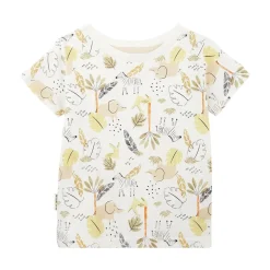 Pyjama enfant manches courtes écru Zagora