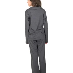 Pyjama uni chambray femme MILA