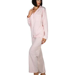 Pyjama uni chambray femme MILA