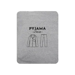 Pyjama uni chambray femme MILA