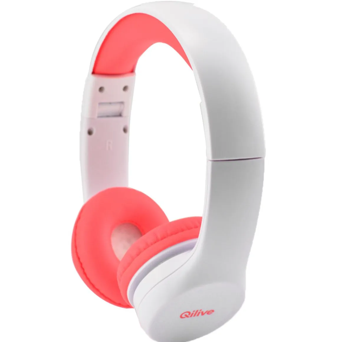 Q1092 - Casque audio - Blanc et rose