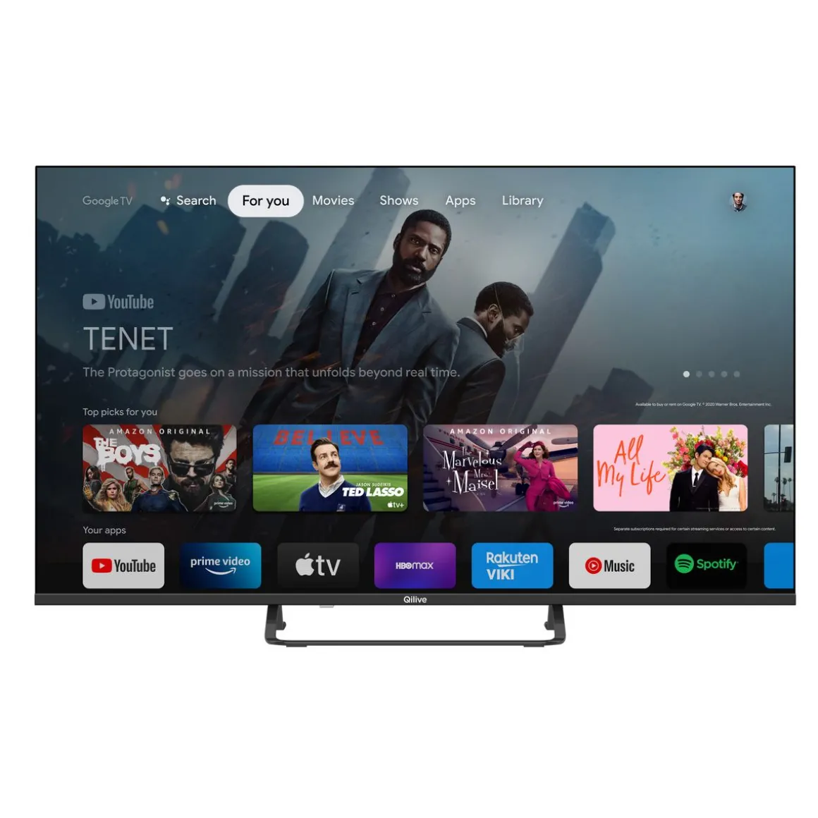 Q43UA231B TV D-LED Ultra HD 108 cm Google TV