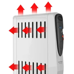 Radiateur à bain d'huile 2000w avec humidificateur - tuareg 2000