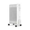 Radiateur bain d'huile électrique - 2000 Watts - OCEANIC - 3 puissances - 9 éléments - Mobile - Blanc