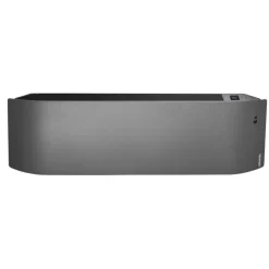 Radiateur connecté lumineux plinthe DIVALI 1000W gris étoilé ATLANTIC 507632
