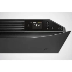 Radiateur connecté lumineux plinthe DIVALI 1000W gris étoilé ATLANTIC 507632