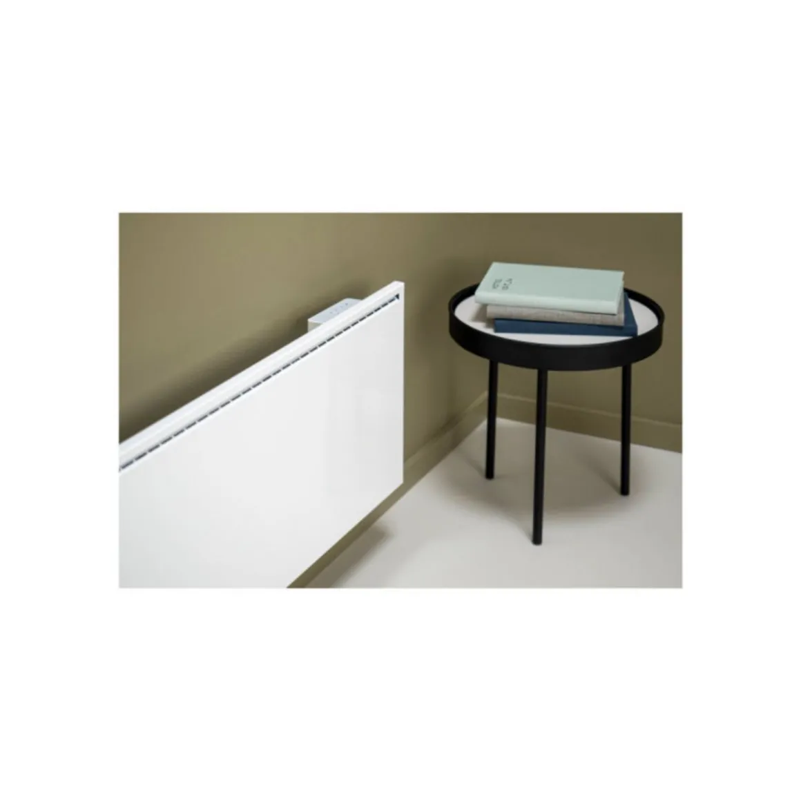 Radiateur électrique ADAX Connecté - Blanc - 400 W - 565x330x91 mm - Famn H 04 KWT