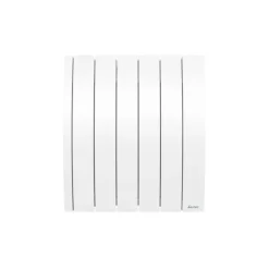 Radiateur électrique connecté IPALA horizontal 1000W blanc - inertie fluide