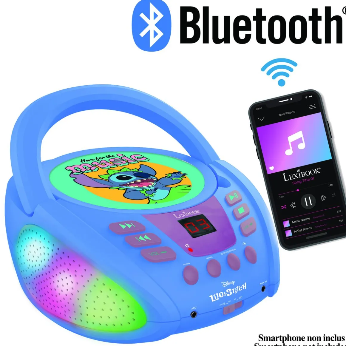 Radio CD 109D Stitch