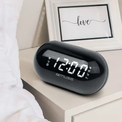 Radio réveil M15 Gelulle - Noir