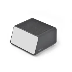 Radio réveil sans fils double alarme avec chargeur induction - Noir