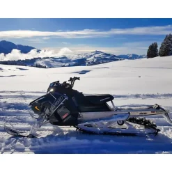 Randonnée guidée en motoneige de 50 min aux Saisies - Coffret Cadeau Sport & Aventure