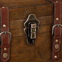 Range-Bouteilles en Bois Bar 58cm Marron