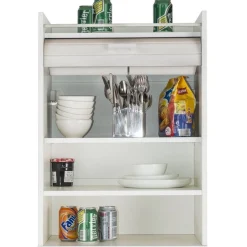 Rangement de cuisine à rideau 3 niches L54cm LUCK