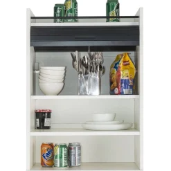 Rangement de cuisine à rideau 3 niches L54cm LUCK