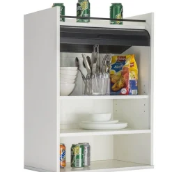 Rangement de cuisine à rideau 3 niches L54cm LUCK