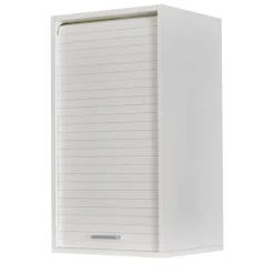 Rangement de cuisine à rideau coloris blanc L40 cm - COOKING