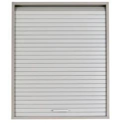 Rangement de cuisine à rideau coloris aluminium L60 cm - COOKING