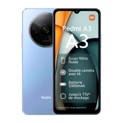 Redmi A3 4G 128Go - Bleu