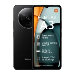 Redmi A3 4G 128Go - Noir