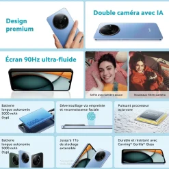 Redmi A3 64Go - Noir