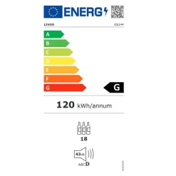 Réfrigérateur 1 porte 60cm 346l inox - ks36vaidp