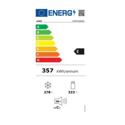 Réfrigérateur américain 90cm 601l nofrost - HCR7918EIMP