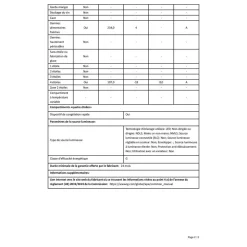 Réfrigérateur combiné GBP30DSLZN, 341 l, Froid no frost