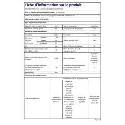 Réfrigérateur combiné GBP30DSLZN, 341 l, Froid no frost