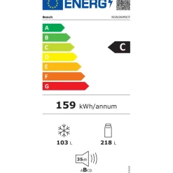 Réfrigérateur combiné KGN36MICF