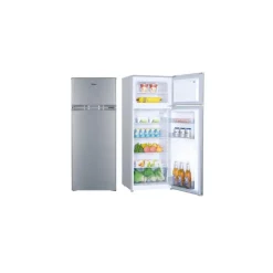 Réfrigérateur combiné 206l 54.5cm statique silver - AF7206S