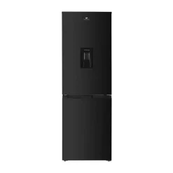 Réfrigérateur congélateur bas - CONTINENTAL EDISON - 325L - Total No Frost - distributeur d'eau- Noir