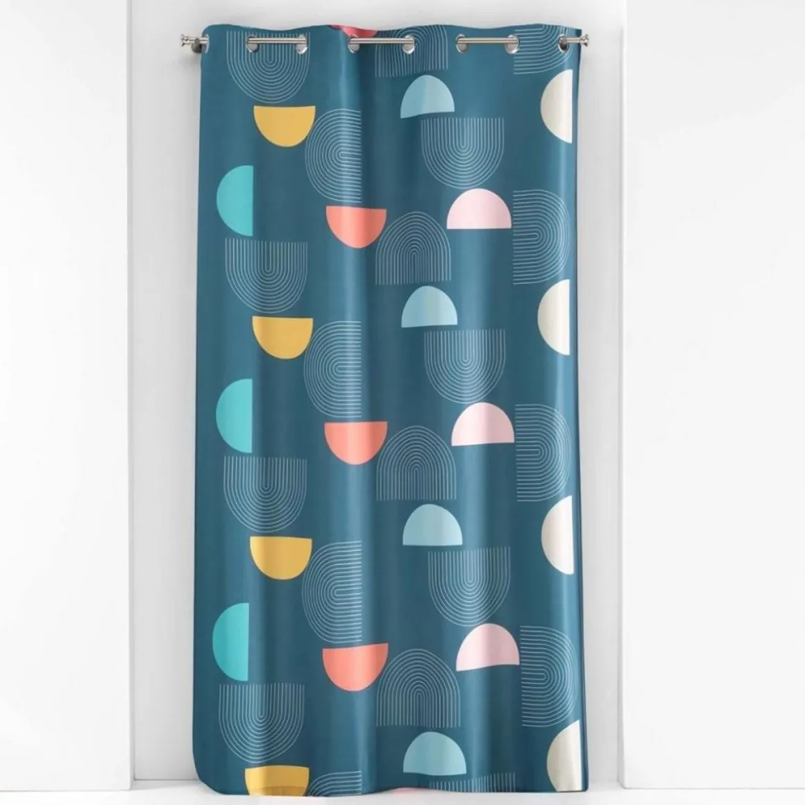 Rideau à œillets 140x260 Pop Art