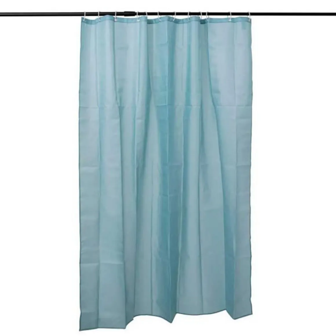 Rideau de Douche Classique 180x200cm Bleu Arctique