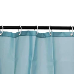Rideau de Douche Classique 180x200cm Bleu Arctique