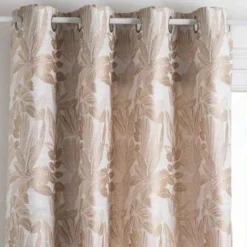 Rideau Jacquard à Œillets Bejuco 140x260cm Lin