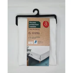 Rénove matelas en microfibre recyclé anti acariens anti bactériens
