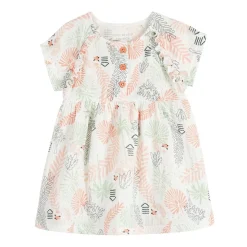 Robe bébé en gaze de coton Cilaos