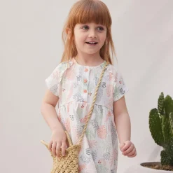 Robe bébé en gaze de coton Cilaos
