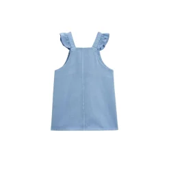 Robe bébé en jean bleue Océan d'amour