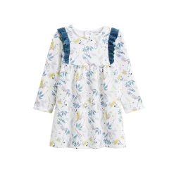 Robe bébé en molleton Bianca